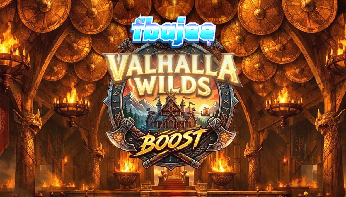 Valhalla Wilds Boost স্লট গেমের ভাইকিং থিমযুক্ত ইন্টারফেস